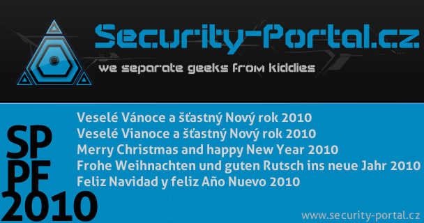 Security-Portal.cz PF 2010