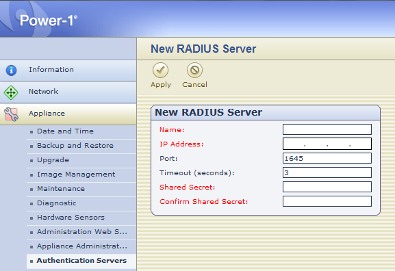 Check Point Authentication Servers